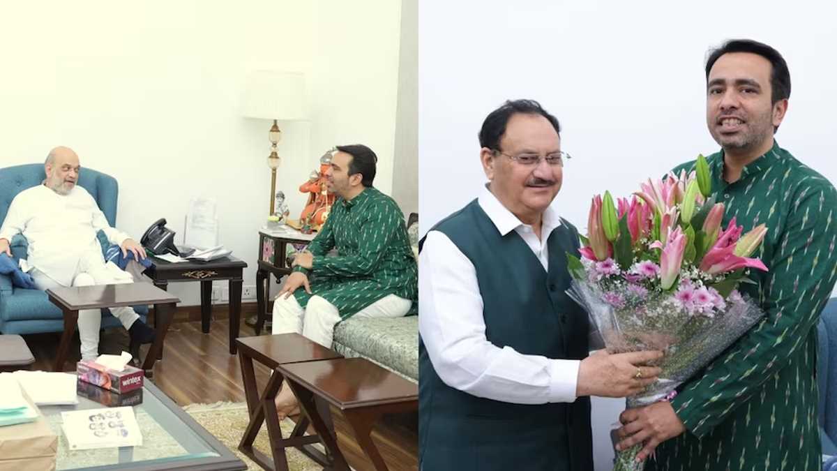 जेपी नड्डा और अमित शाह से मिले जयंत चौधरी, एनडीए में शामिल होने के बाद 400 पार के नारे को पूरा करने की कही बात